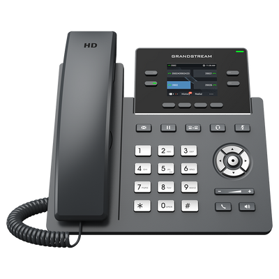 Grandstream GRP2612G IP Phone with 4 Lines, Gigabit PoE, & HD Audio for Business GrandStream IP Phones GrandStream
