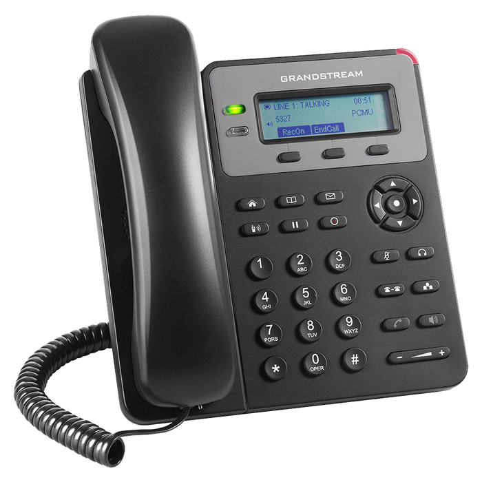 Grandstream GXP1615 IP Phone with 1 Line, PoE, HD Audio, 3-Way Conferencing & EHS Support for Small Business IP Phone GrandStream