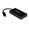 StarTech HB30C3A1CFB 4-Port USB-C Hub - USB-C to 1x USB-C and 3x USB-A - USB 3.0 Hub - 5Gbps