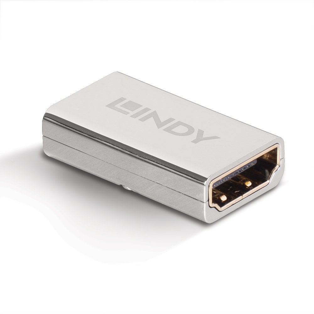 Lindy HDMI 2.1 Female to Female Coupler | 41511 Adapter / Converter Lindy