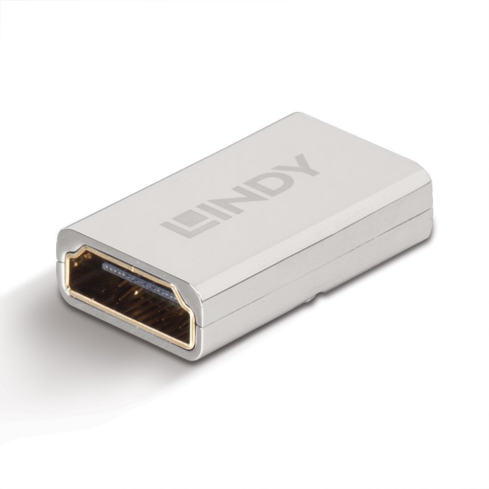 Lindy HDMI 2.1 Female to Female Coupler | 41511 Adapter / Converter Lindy