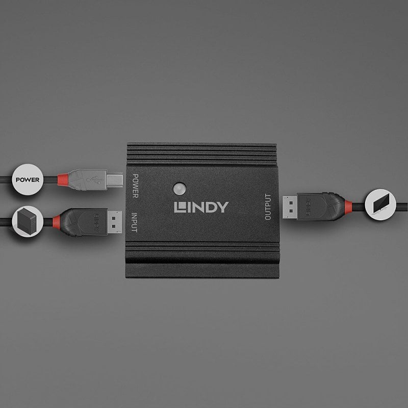 Lindy HDMI 8K60 Repeater | 38384 AV Extender Lindy