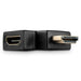 Lindy HDMI 90 Degree Right Angled Adapter, Black | 41657 Cable Gender Changers Lindy