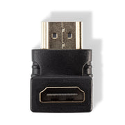 Lindy HDMI Female to HDMI Male 90 Degree Right Angle Adapter - Down | 41085 Adapter / Converter Lindy