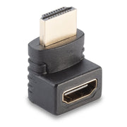 Lindy HDMI Female to HDMI Male 90 Degree Right Angle Adapter - Up | 41086 Adapter / Converter Lindy