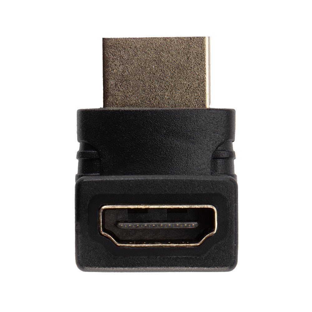 Lindy HDMI Female to HDMI Male 90 Degree Right Angle Adapter - Up | 41086 Adapter / Converter Lindy