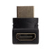 Lindy HDMI Female to HDMI Male 90 Degree Right Angle Adapter - Up | 41086 Cable Gender Changers Lindy