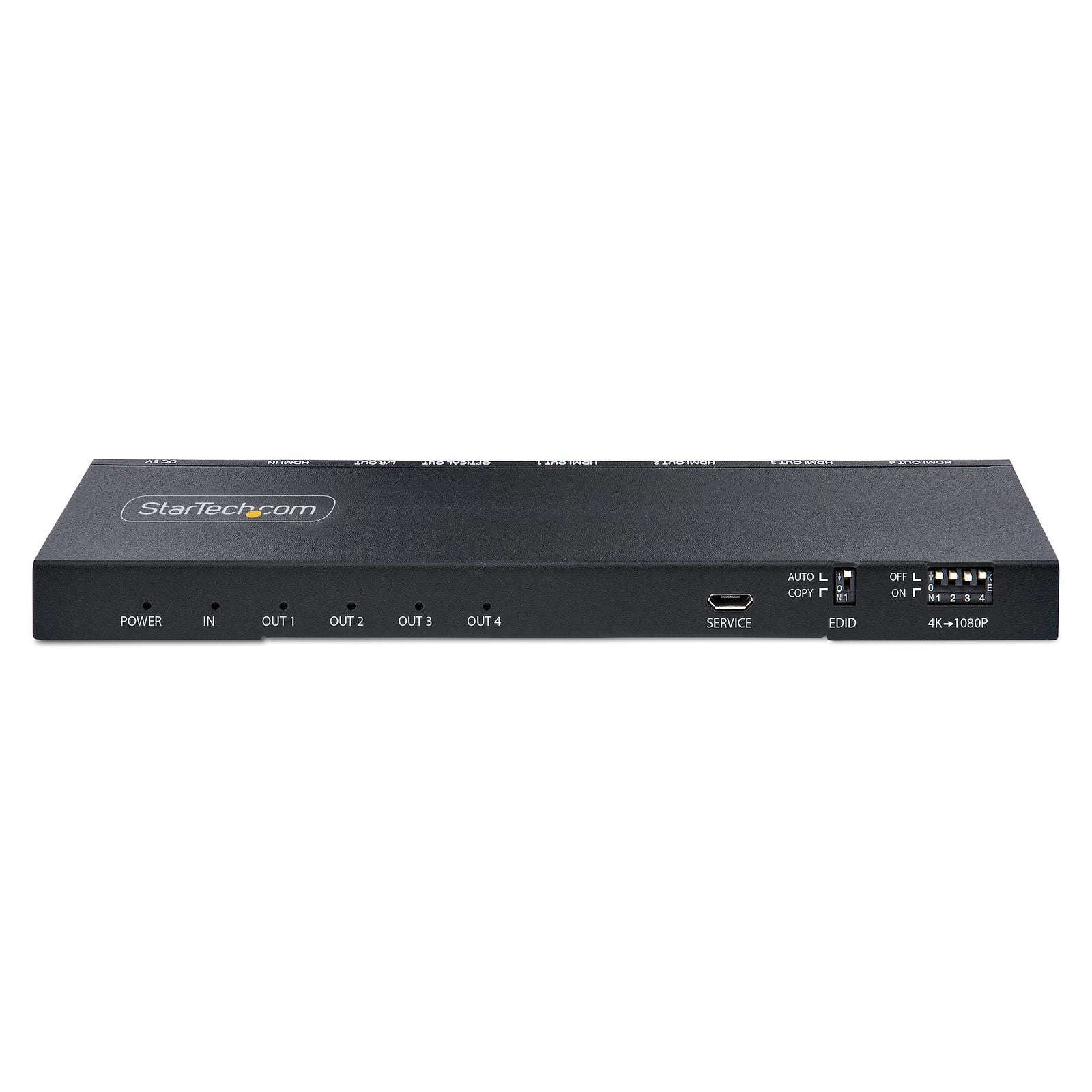 StarTech HDMI-SPLITTER-44K60S 4-Port HDMI Splitter, 4K 60Hz HDMI 2.0 Video, 4K HDMI Splitter Splitter Startech