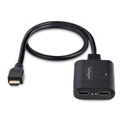StarTech HDMI-SPLITTER-4K60UP 2-Port 4K 60Hz HDMI 2.0 Splitter | 1 In 2 Out Display Hub Splitter Startech
