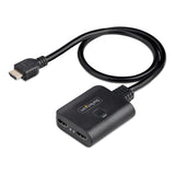 StarTech HDMI-SPLITTER-4K60UP 2-Port 4K 60Hz HDMI 2.0 Splitter | 1 In 2 Out Display Hub