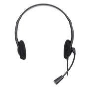 Manhattan 179898 Stereo On-Ear Headset Adjustable Microphone Headset Manhattan