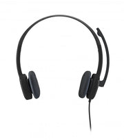 Logitech H150 Stereo Black Wired Headset | 981-000589 Headset Logitech