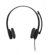 Logitech H150 Stereo Black Wired Headset | 981-000589