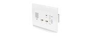 BluStream 2 x HDMI & 1 x USB-C Wall Plate HDBaseT™ Transmitter | HEX31WPW-TX AV Extender BluStream