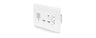 BluStream 2 x HDMI & 1 x USB-C Wall Plate HDBaseT™ Transmitter | HEX31WPW-TX