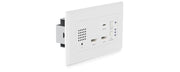 BluStream 2 x HDMI & 1 x USB-C Wall Plate HDBaseT™ Transmitter | HEX31WPW-TX AV Extender BluStream