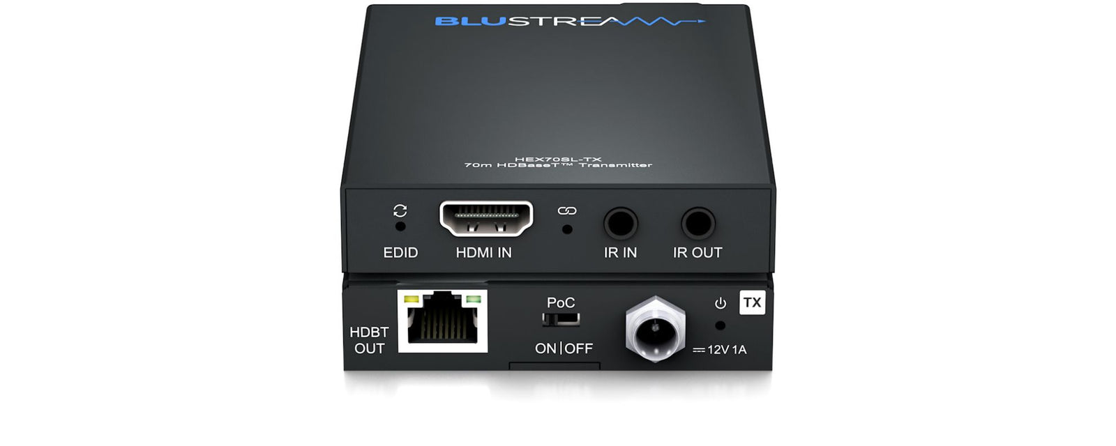 BluStream Slimline HDBaseT™ Transmitter - 70m | HEX70SL-TX AV Extender BluStream