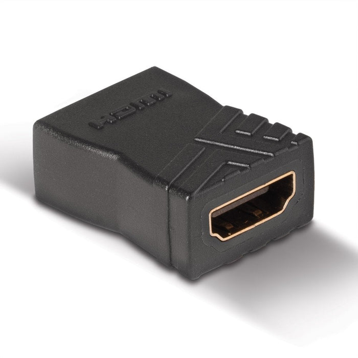 Lindy High Speed HDMI Female To Female Coupler, Black | 41656 Cable Gender Changers Lindy