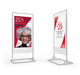 Moove 55" Superslim Freestanding Double-Sided Digital Posters