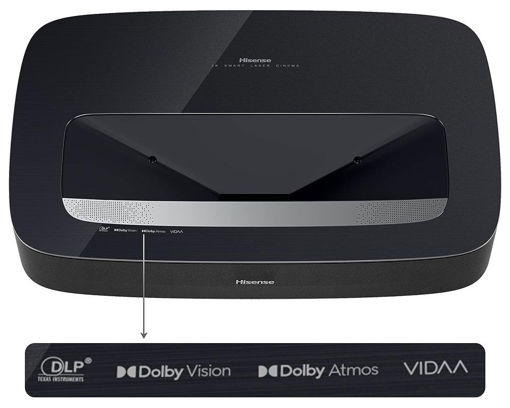 Hisense PL1TUKSE 4K Smart Laser Cinema Projector Projector Hisense