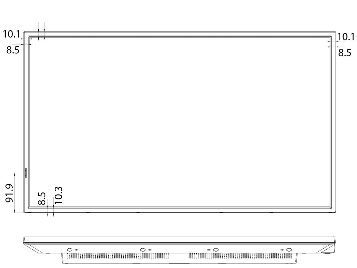 Hisense Commercial 32DM66D - 32" 4K Full HD 24/7 Professional Digital Signage Display Digital Signage Display Hisense