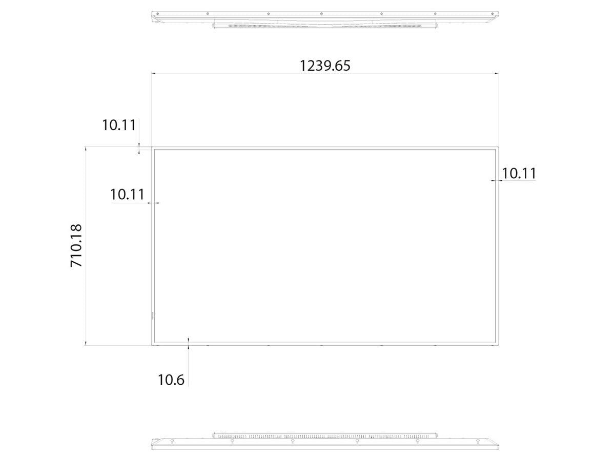 Hisense Commercial 55DM66D - 55" 4K Ultra HD 24/7 Professional Digital Signage Display Digital Signage Display Hisense