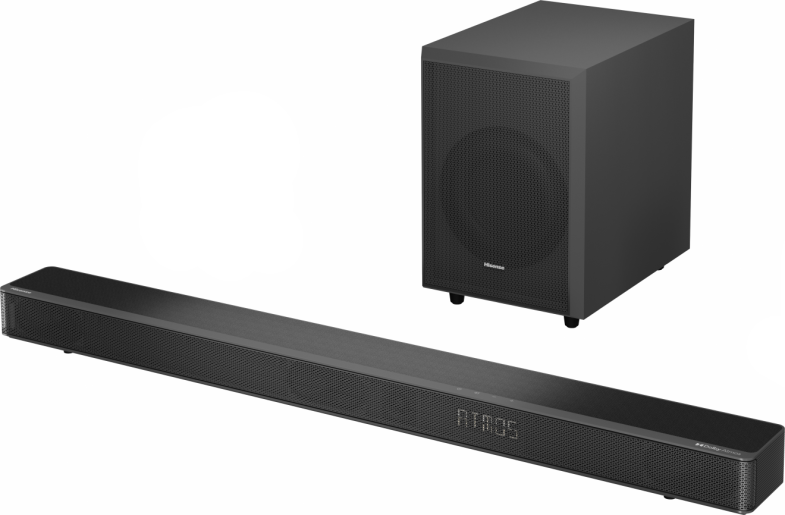 Hisense Wired & Wireless 360 3.1.2 Channels Black Soundbar Speaker | AX3120G Speaker Hisense