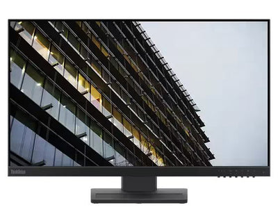 Lenovo 62B6MZR3UK/E24-27 ThinkVision 23.8" 60Hz Full HD Monitor Lenovo Monitors Lenovo