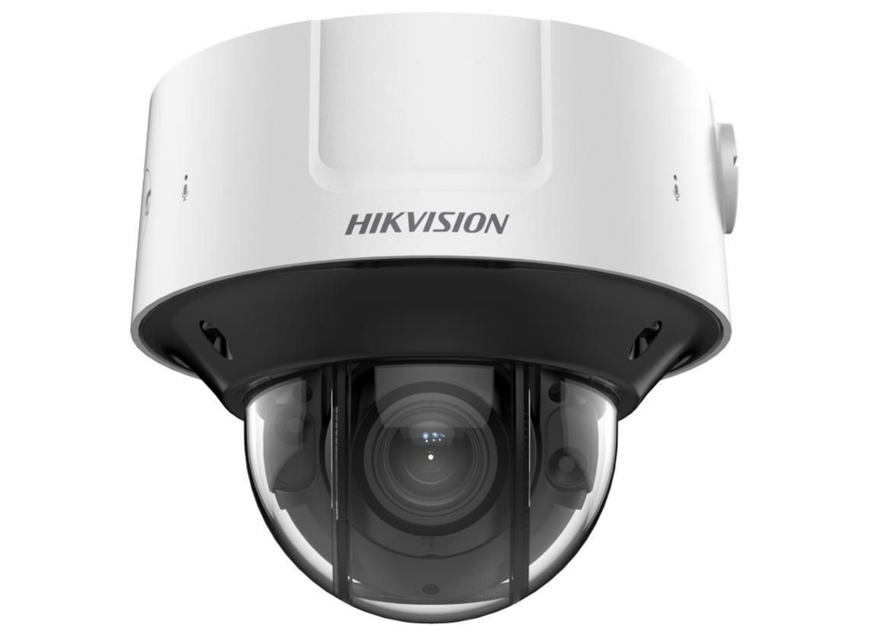 Hikvision 8MP DarkFighter Vandal-Resistant Varifocal Dome IP Network Camera with Built-in Mic 2.8-12mm White | iDS-2CD7586G0-IZHS-2.8-12MM-C
