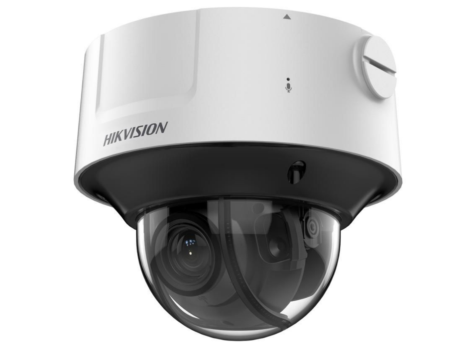 Hikvision 8MP DarkFighter Vandal-Resistant Varifocal Dome IP Network Camera with Built-in Mic 2.8-12mm White | iDS-2CD7586G0-IZHS-2.8-12MM-C