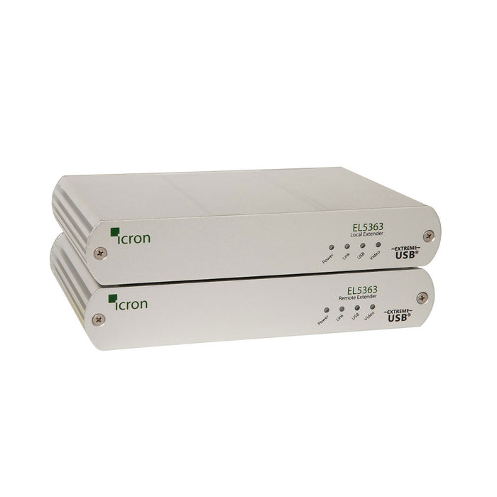 Icron HDMI+USB2.0 Resolution 1920 x 1200 Single CAT 5e/6/7 KVM Extender System | 00-00389