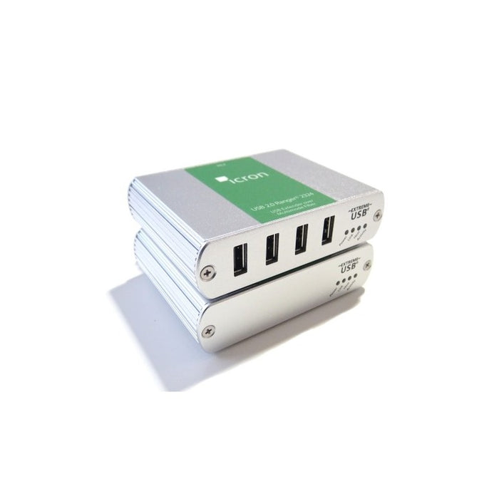 Icron 4-port USB 2.0 Extender Up To 500 Meters Over Multimode Fiber Cabling | 00-00413