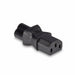 Lindy IEC C6 Cloverleaf Socket To IEC C13 3 Pin Plug Adapter | 30450 Cable Gender Changers Lindy