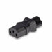 Lindy IEC C6 Cloverleaf Socket To IEC C13 3 Pin Plug Adapter | 30450 Cable Gender Changers Lindy