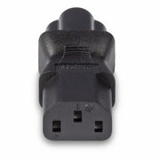Lindy IEC C6 Cloverleaf Socket To IEC C13 3 Pin Plug Adapter | 30450 Adapter / Converter Lindy