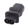 Lindy IEC C8 Figure 8 Socket to IEC C13 3 Pin Plug Adapter | 30451
