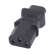 Lindy IEC C8 Figure 8 Socket to IEC C13 3 Pin Plug Adapter | 30451 Adapter / Converter Lindy