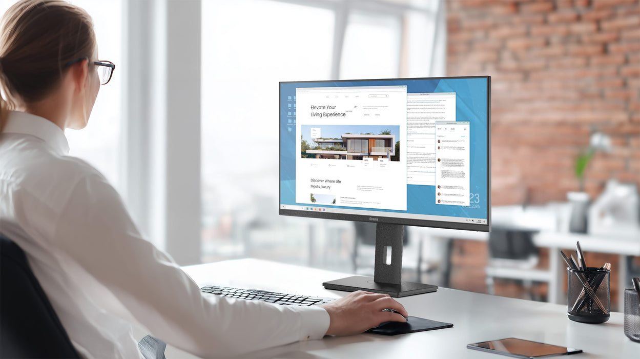 iiyama ProLite XB2797QSU-B1 27" 75Hz 1ms QHD Desktop Monitor