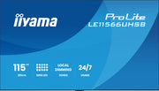 iiyama ProLite LE11566UHSB-B1AG 115" 4K Ultra HD Digital Signage Display Digital Signage Display iiyama