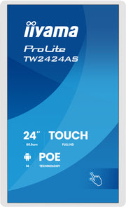 iiyama ProLite TW2424AS-W3P 24” Full HD In-cell PCAP 10pt Interactive Touch Panel PC Touchscreen Computer iiyama