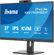 iiyama ProLite XB2790HSCH-B1 27" 120Hz 3ms Full HD Desktop Monitor with Windows Hello Camera Desktop Monitor iiyama