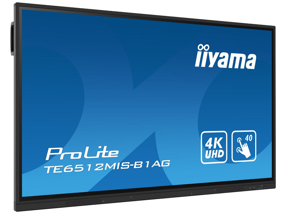 iiyama ProLite TE6512MIS-B1AG 65" 4K UHD Interactive Touch Screen Display