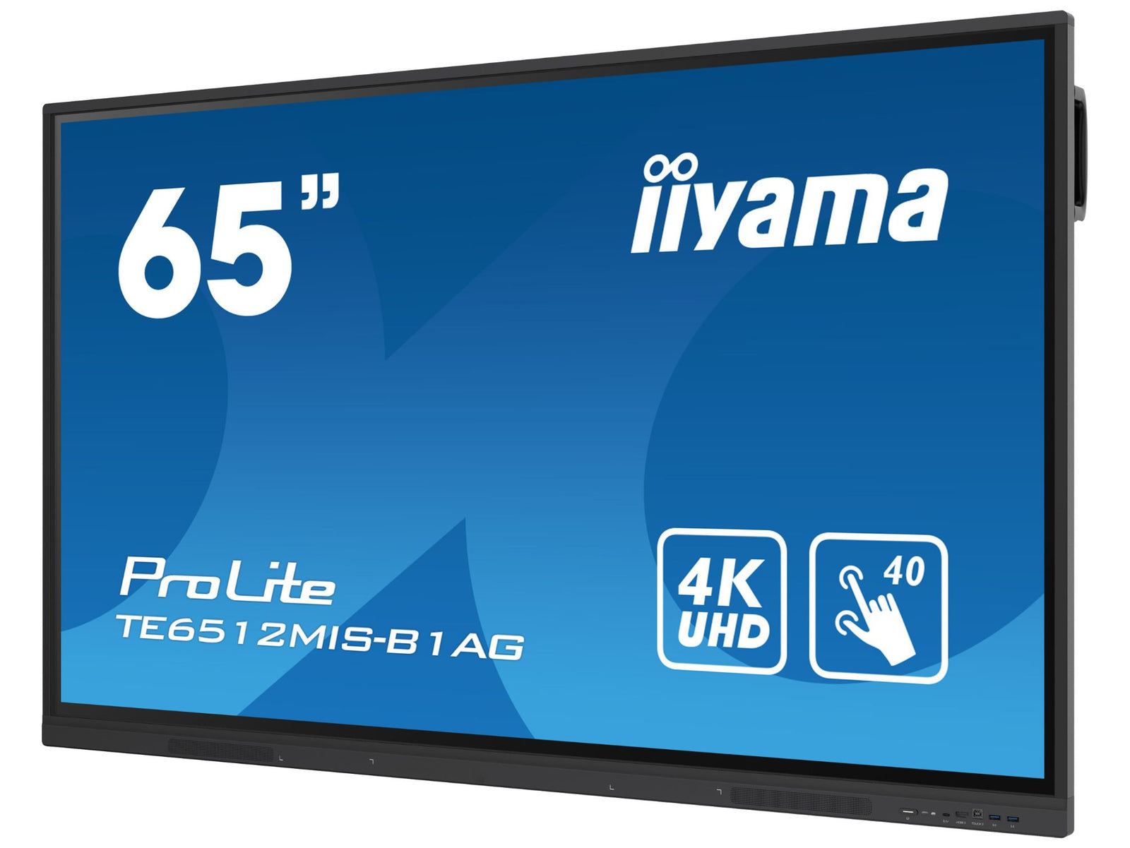 iiyama ProLite TE6512MIS-B1AG 65" 4K UHD Interactive Touch Screen Display Interactive Touchscreen Display iiyama