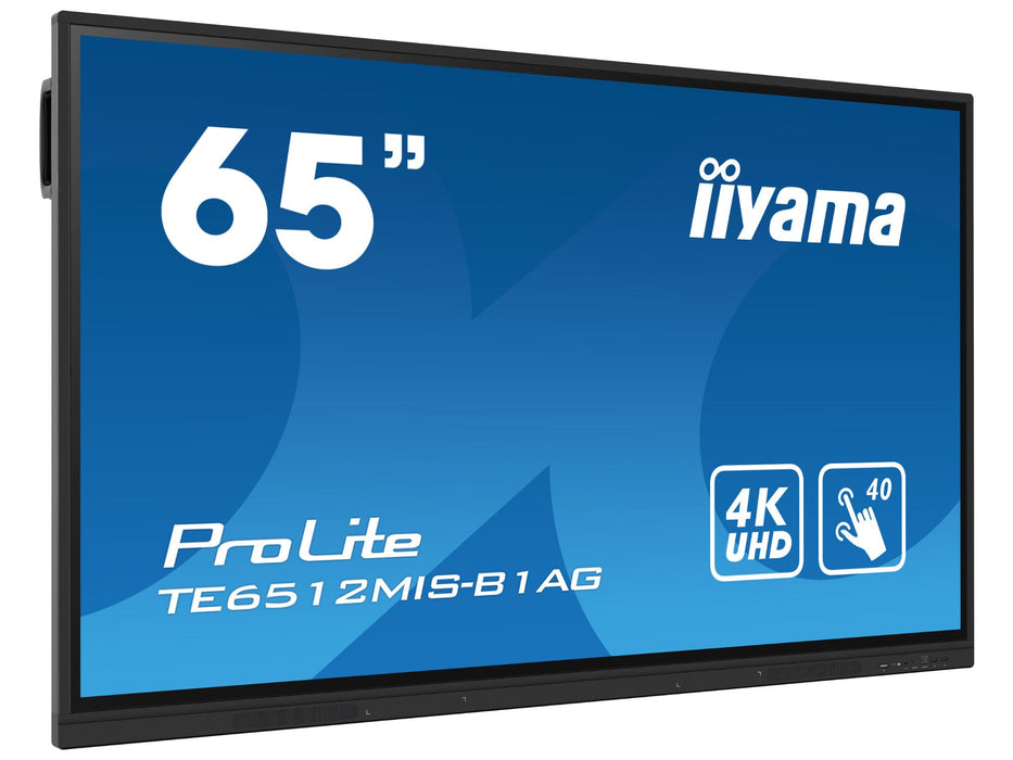 iiyama ProLite TE6512MIS-B1AG 65" 4K UHD Interactive Touch Screen Display