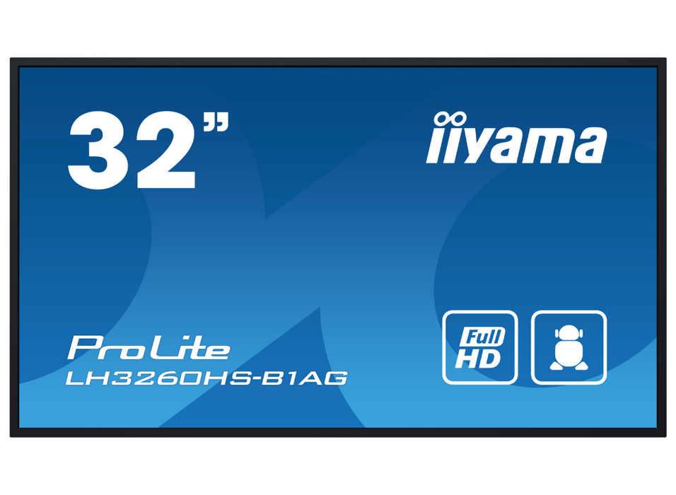 iiyama ProLite LH3260HS-B1AG 32" Full HD Professional Digital Signage Display iiyama Large Format Displays iiyama