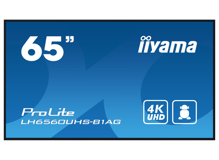 iiyama ProLite LH6560UHS-B1AG 65" 4K Ultra HD Professional Digital Signage Display Digital Signage Display iiyama