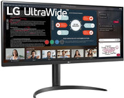 LG 34WP550 34" 21:9 UltraWide™ Full HD 75Hz IPS Monitor with AMD FreeSync™ Desktop Monitor LG