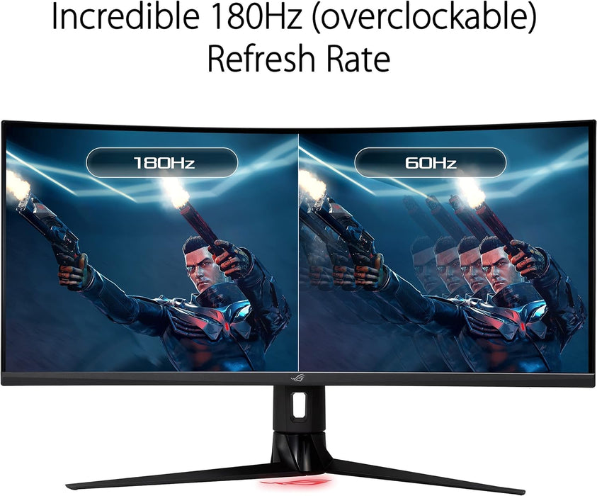 Asus ROG Strix XG349C 86.7 cm (34.1") 3440 x 1440 pixels UltraWide QHD Computer Monitor Black