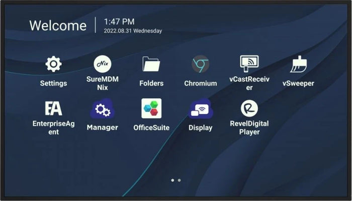 ViewSonic CDE9830 98" 4K Ultra HD Android Presentation Display Digital Signage Display ViewSonic
