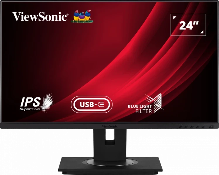 ViewSonic VG2455 24" 75Hz Advanced Ergonomics Business Monitor Business Monitor ViewSonic